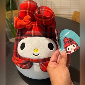 My Melody Plaid Squishmallow 7”